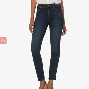 New Kut from the Kloth Fab AB Diana Skinny jean Dark Wash 12
